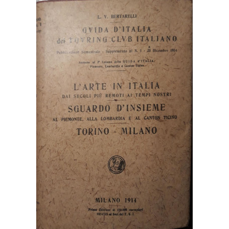Guida d'Italia del Touring Club italiano: l'arte in Italia