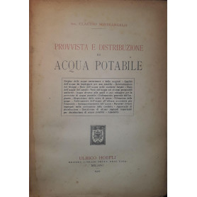 Provvista e distribuzione di acqua potabile