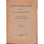 Scritti biologici dedicati al Prof. Filippo Bottazzi