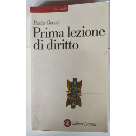 Prima lezione di diritto