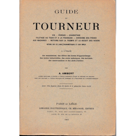 Guide du tourneur