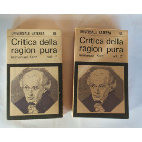 Critica della ragion pura. Volume I II