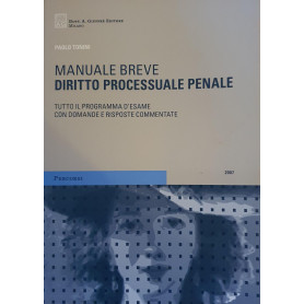 Diritto processuale penale : manuale breve : tutto il programma d'esame con domande e risposte commentate