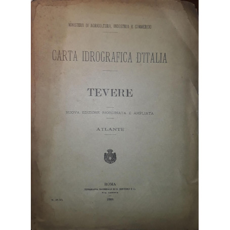 Carta idrografica d'Italia: Tevere