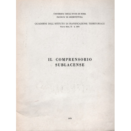 Il comprensorio sublacense
