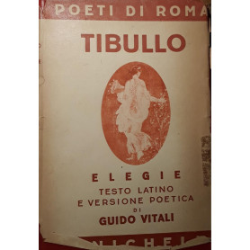 Elegie testo latino e versione poetica di Guido Vitali