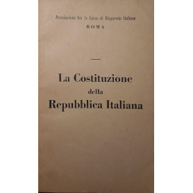 La Costituzione della Repubblica Italiana
