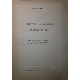 Il diritto linguistico valdostano