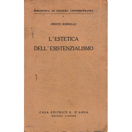 L'estetica dell'esistenzialismo