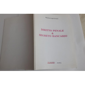 Diritto penale e segreto bancario