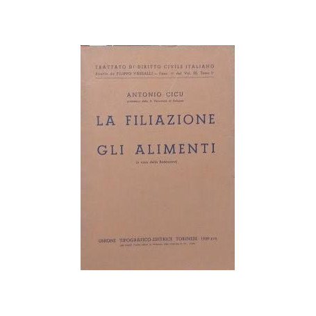 La filiazione  - Gli Alimenti