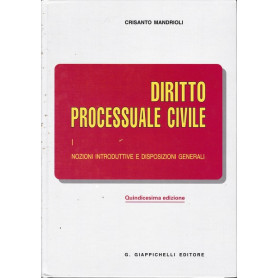 Diritto processuale civile: 1