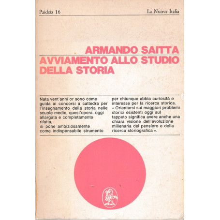 Avviamento allo studio della storia