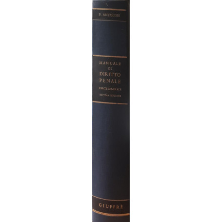 Manuale di diritto penale: parte generale