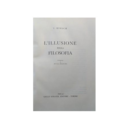 L'illusione della Filosofia