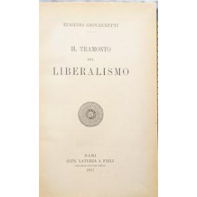 Il tramonto del liberalismo
