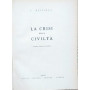 La crisi della civiltà