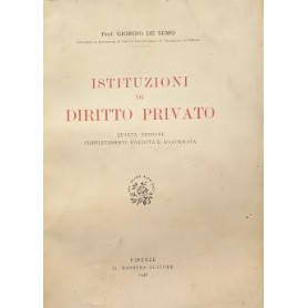 Istituzioni di Diritto Privato