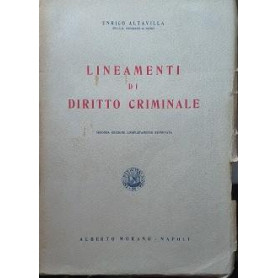 Lineamenti di Diritto Criminale