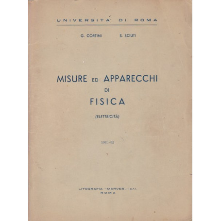 Misure ed apparecchi di fisica (elettricità )