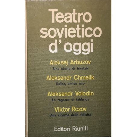 Teatro sovietico d'oggi