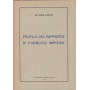 Profilo del rapporto di pubblico impiego