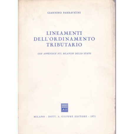 Lineamenti dell'ordinamento tributario