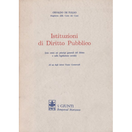 Istituzioni di Diritto Pubblico