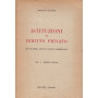 Istituzioni di diritto privato. I. Diritto civile.