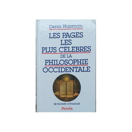 Les pages les plus célèbres de la philosophie occidentale