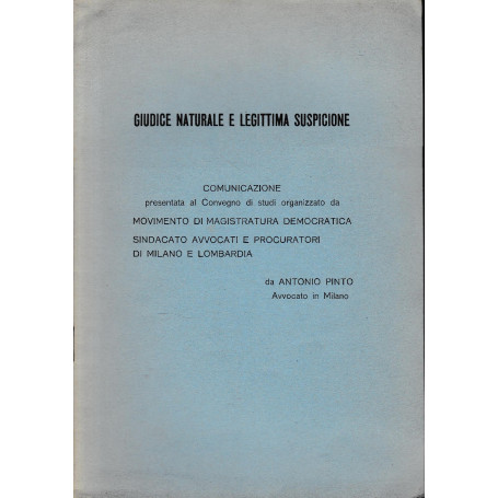 Giudice naturale e legittima suspicione