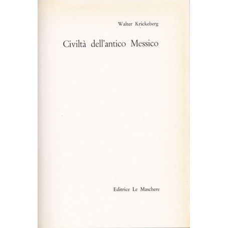 Civiltà  dell'antico Messico