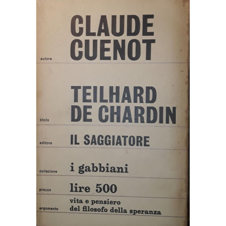 Teilhard de Chardin