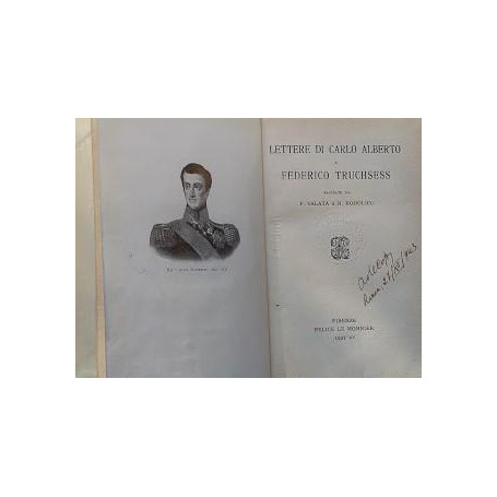 Lettere di Carlo Alberto a Federico Truchsess