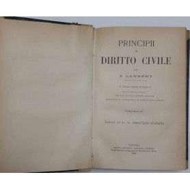 Principi di diritto civile Volume IV