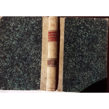 Principi di diritto civile Volume XXVII