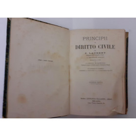 Principi di diritto civile Volume XXVIII