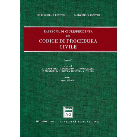 Rassegna di giurisprudenza del Codice di procedura civile. Anni 1999-2001. Libro II