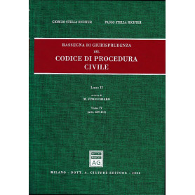 Rassegna di giurisprudenza del Codice di procedura civile. Libro 2