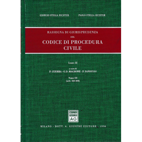 Rassegna di giurisprudenza sul codice di procedura civile