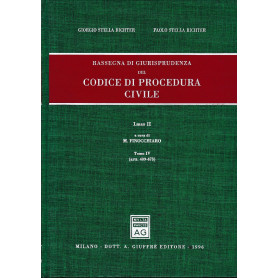 Rassegna di giurisprudenza sul codice di procedura civile