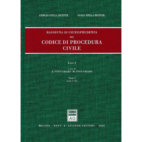 Rassegna di giurisprudenza sul codice di procedura civile