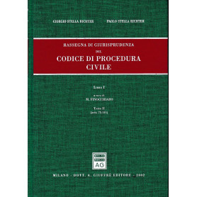 Rassegna di giurisprudenza del Codice di procedura civile. Aggiornamento 1999-2001 libro I