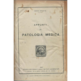 APPUNTI DI PATOLOGIA MEDICA