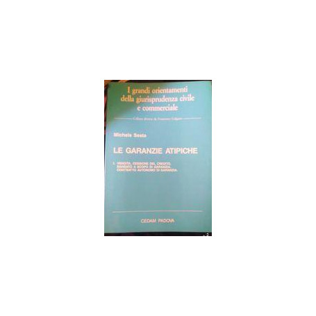 Le garanzie atipiche