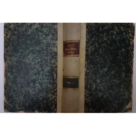 Commento al codice di procedura civile Vol. I