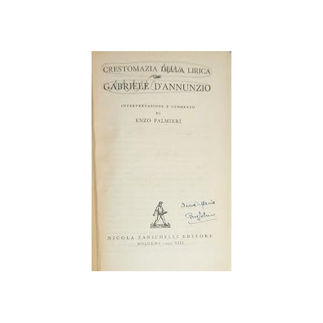 Crestomazia della lirica