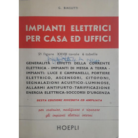 Impianti elettrici per casa ed uffici