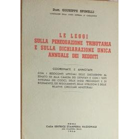 Le leggi sulla perequazione tributaria e sulla dichiarazione unica annuale dei redditi