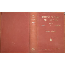 Trattato di diritto del lavoro Volume IV